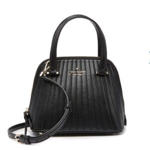 NWT Kate Spade Quilted Dome Satchel Crossbody Bag
